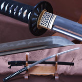 Hanuman Clay Tempered Folded Steel Katana Samurai Sword