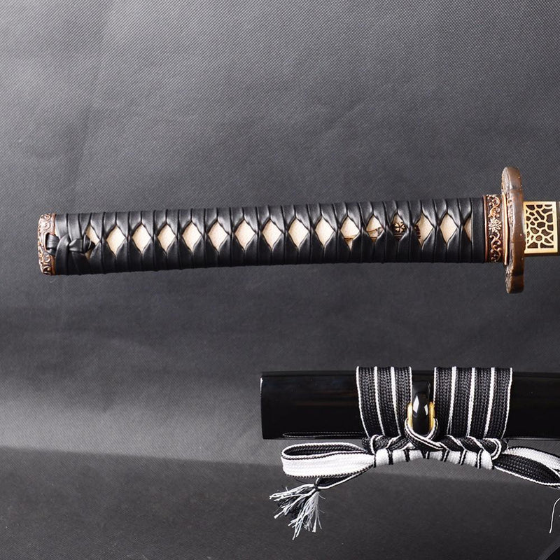 Hisamatsu Clay Tempered Folded Steel Katana Samurai Sword