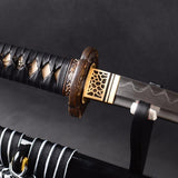 Hisamatsu Clay Tempered Folded Steel Katana Samurai Sword