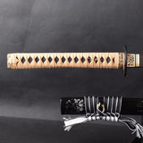 Hosokawa Clay Tempered Folded Steel Katana Samurai Sword