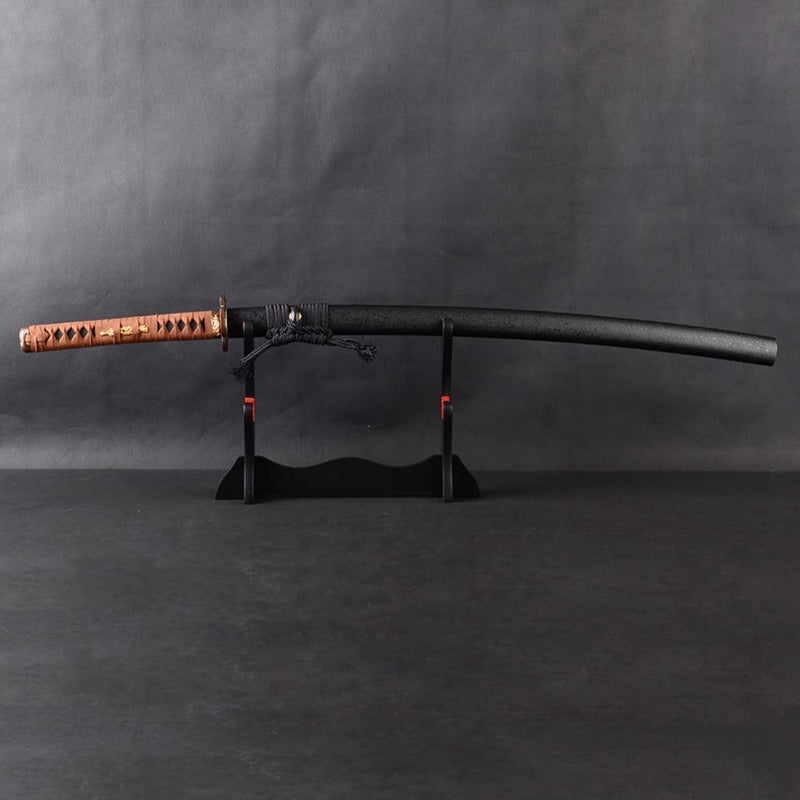 Ishikawa Clay Tempered Carbon Steel Katana Samurai Sword