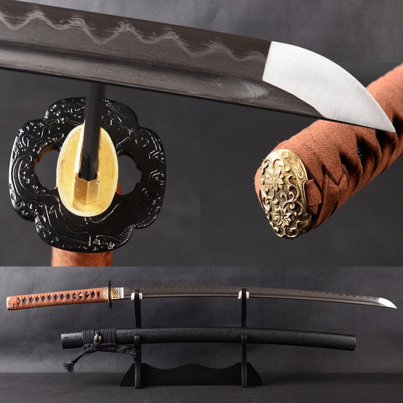 Jintachi Clay Tempered Katana Samurai Sword