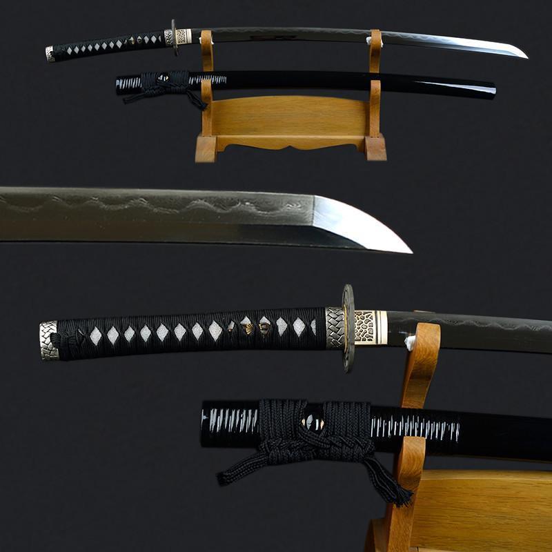 Koga Clay Tempered Folded Steel Katana Samurai Sword