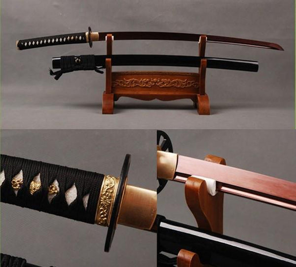 Kori Red Manganese Katana Samurai Sword