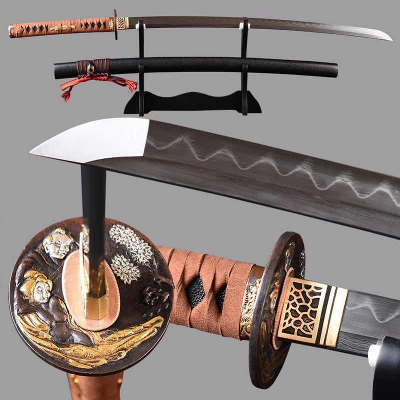Nanbu Clay Tempered Katana Samurai Sword