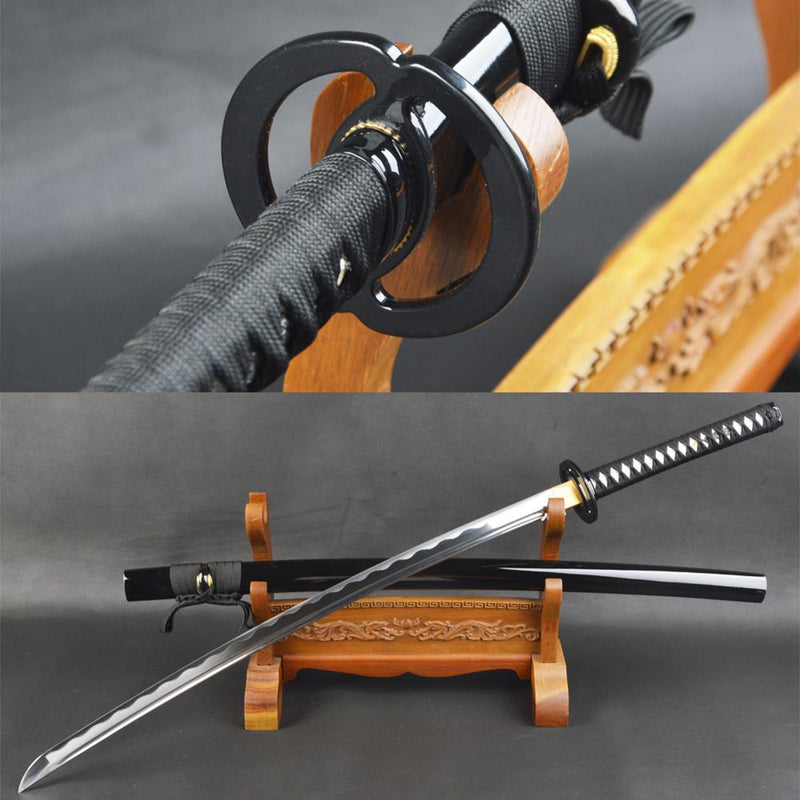 Japanese Katana Real Swords Rosewood Blade Ready For Training