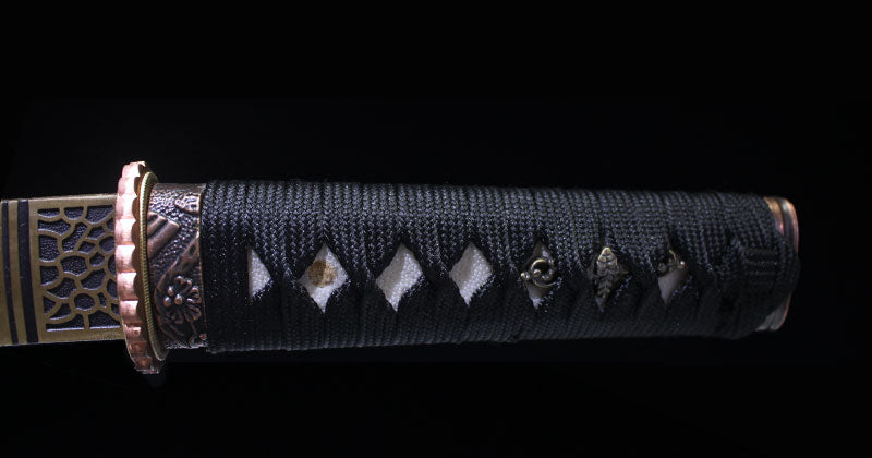Hone T10 Clay Tempered Steel Tanto Sword