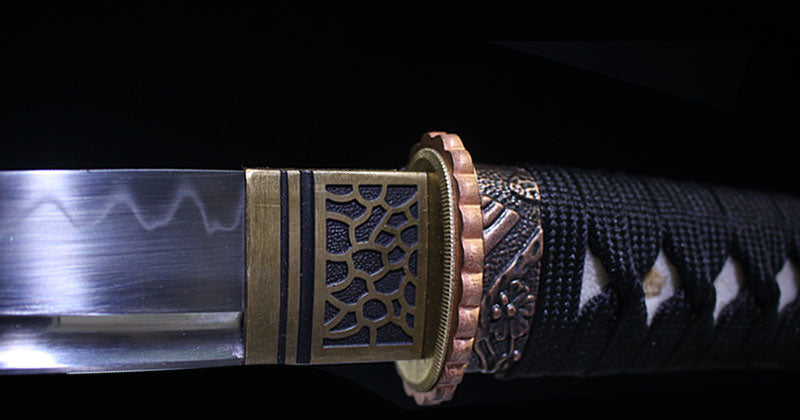 Hone T10 Clay Tempered Steel Tanto Sword