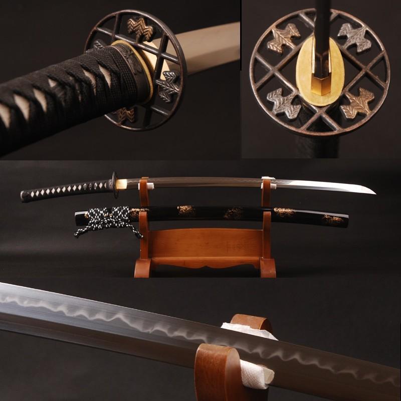 Tsuru T8 Clay Tempered Katana Samurai Sword