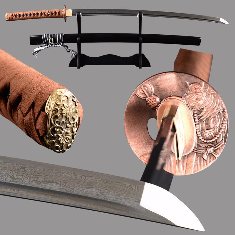 Chiosa Folded Steel Katana Samurai Sword