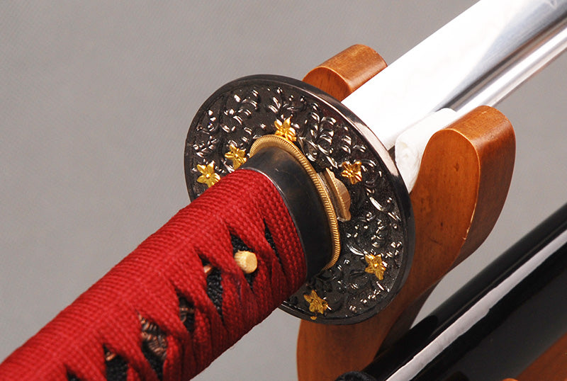Iato Clay Tempered Carbon Steel Wakizashi Samurai Sword