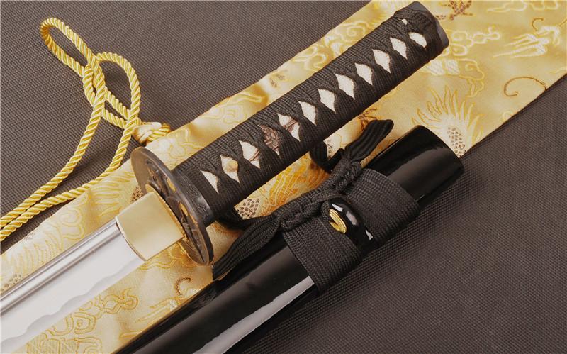 Kiyuki Carbon Steel Wakizahi Samurai Sword