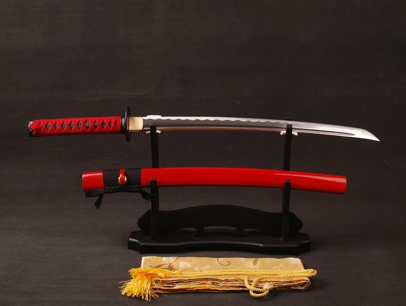 Umi Carbon Steel Wakizashi Samurai Sword