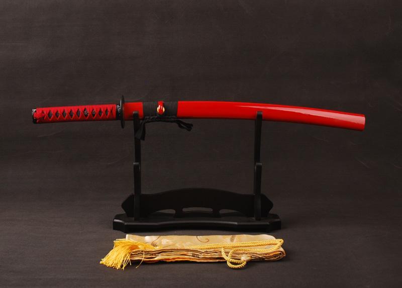 Umi Carbon Steel Wakizashi Samurai Sword