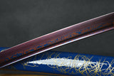 Qingge Folded Blue Steel Katana Samurai Sword