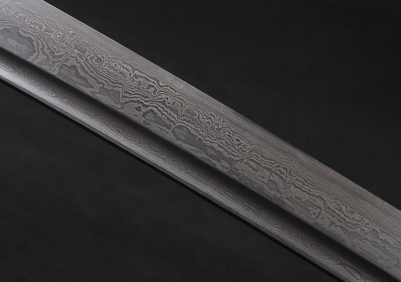 Qiuyue Folded Steel Katana Samurai Sword