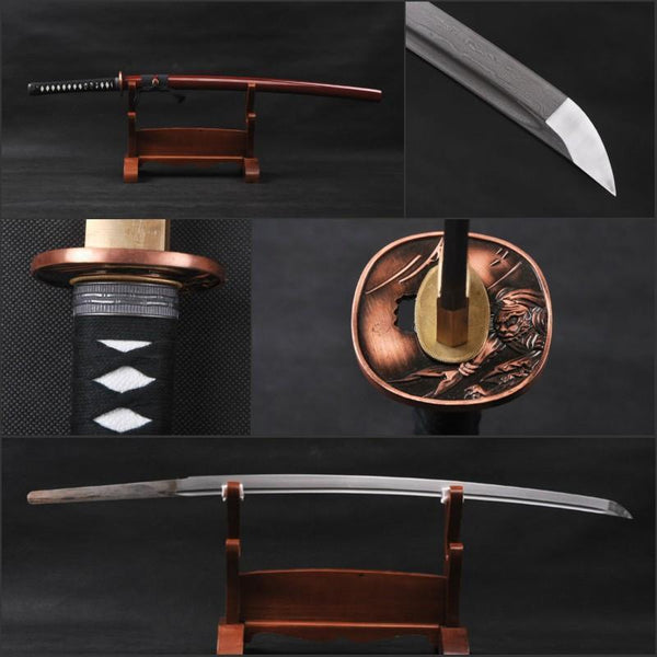 Qiuyue Folded Steel Katana Samurai Sword