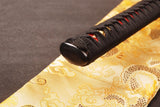 Ruolan Folded Red Steel Katana Samurai Sword