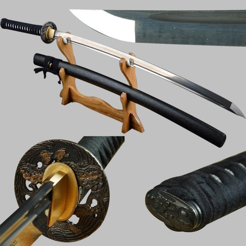 Ruomei Folded Steel Katana Samurai Sword