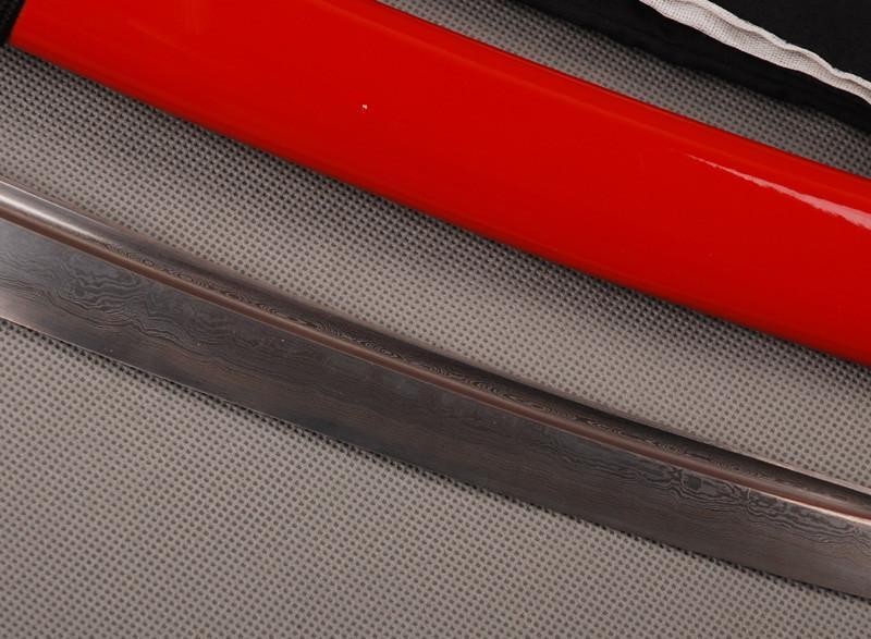 Scarlet Folded Carbon Steel Tanto Sword