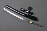 Ulaway Folded Carbon Steel Wakizashi Samurai Sword